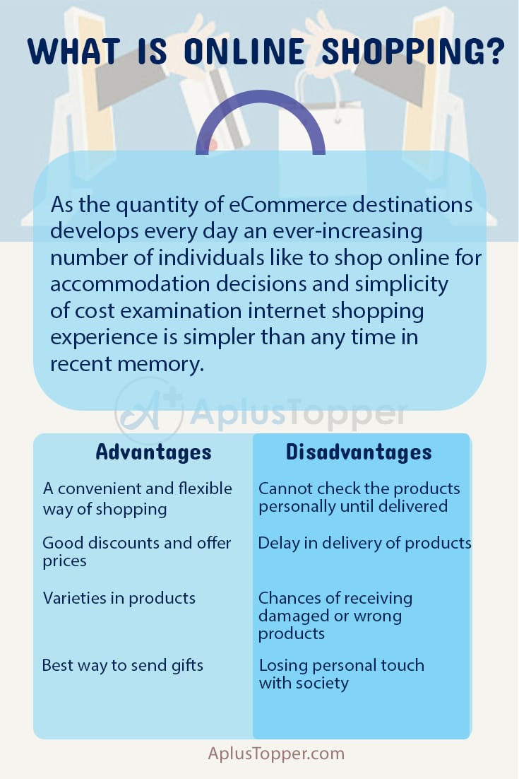 Advantages and disadvantages of online shopping