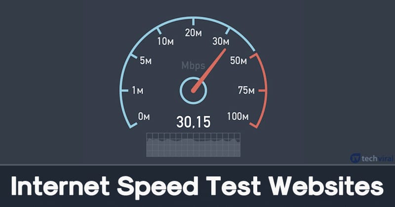 internet speed test site