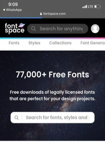 The best site to download English fonts for iPhone
