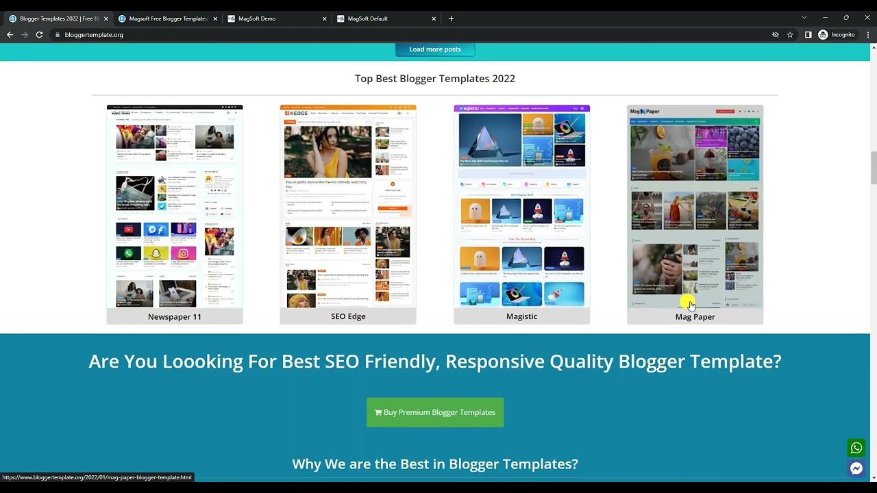The most powerful blogger template 2022 – its benefits and how to install it
