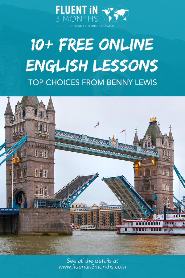 Where to find free online English language courses?