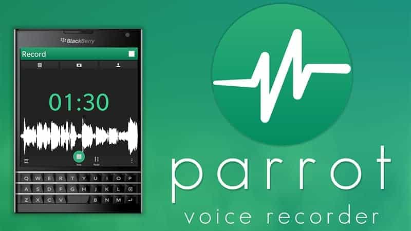 تطبيق Parrot Voice Recorder